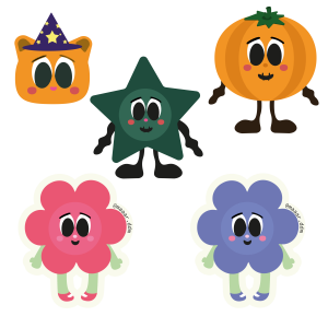 plantilla de stickers